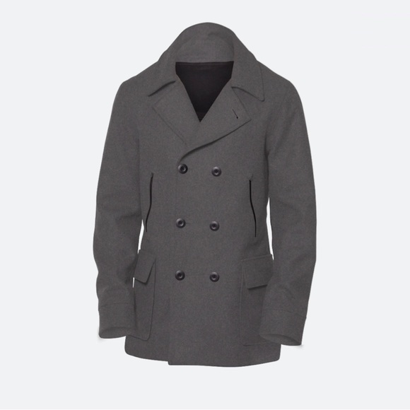 Ministry of Supply Stratos Peacoat in Light Grey Size Medium - Picture 1 of 7